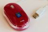 Saitek 44066-13 :: Crystal Mouse - червена