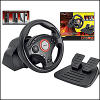 Trust 16064 :: Кормило Compact Vibration Feedback Steering Wheel, PC-PS2-PS3, GM-3200 