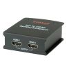 ROLINE 14.01.3560 :: ROLINE DisplayPort to HDMI сплитер с VideoWall функция, 2-портов