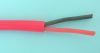 ELAN 272251R :: Fire Signal Cable, 2x 2.50 750V, Ø 8.60 mm, 1.00 mm jacket thickness, Twisted Pair, Stranded wire, Not Shielded, 100 m, Red