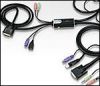 ATEN CS52D :: Hybrid DVI KVM превключвател, 2x 1, PS2 & USB, Audio