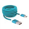 SBOX USB AM-MICRO-15BL :: USB кабел, Type A - Micro B, M/M, 1.5 м, син