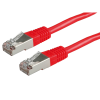 VALUE 21.99.0812 :: VALUE S/FTP (PiMF) Patch кабел, Cat.6, червен, 1.5 м