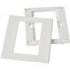 VALUE 25.99.8200 :: A/V Faceplate, 86x86mm, white
