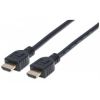 MANHATTAN 353953 :: In-wall CL3 High Speed HDMI Cable with Ethernet, HEC, ARC, 3D, 4K, M/M, Shielded, Black, 5.0 m