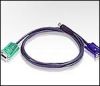 ATEN 2L-5205U :: KVM кабел, HD15 M + USB type A M >> SPHD15/18 M, 5.0 м