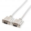 ROLINE 11.01.5918 :: RS-232 cable D9 F/F, 1.8m, 9 wires