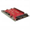 ROLINE 16.01.4145 :: M.2 to SATA III SSD H/W adapter, 2x M.2 NGFF SSD, bootable and RAID-capable