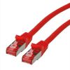 ROLINE 21.15.2616 :: S/FTP (PiMF) Patch Cord Cat.6 Component Level, LSOH, red, 7.5 m