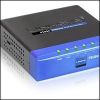 Linksys PSUS4 :: Принтсървър за USB принтери с 4-портов 10/100 комутатор