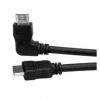 ROLINE 11.04.5615 :: ROLINE HDMI 1.4 High Speed кабел с Ethernet, M - M, ляв конектор, 1.0 м