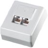 VALUE 25.99.8394 :: Cat. 6 Surface Mount Wall Jack, unshielded white