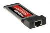 INTELLINET 524056 :: Gigabit Ethernet ExpressCard, 10/100/1000 Mbps, ExpressCard/34 form factor