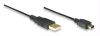 MANHATTAN 390347 :: Кабел USB 2.0 B-Mini 5pin, 1.8 м, черен цвят