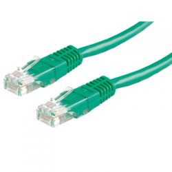 VALUE 21.99.0953 :: UTP Patch кабел, Cat. 6, зелен цвят, 1.5 м