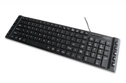 EDNET EDN-86321 :: Мултимедийна клавиатура с 10 Hot-Keys, slim, USB