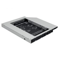 ASSMANN DA-71103 :: DIGITUS SSD/HDD адаптер за CD/DVD/Blu-ray слот на лаптоп, SATA към SATA III, 9.5 мм
