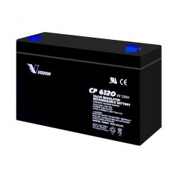 VISION CP6120 F2 :: Rechargeable battery, 6 V, 12 Ah