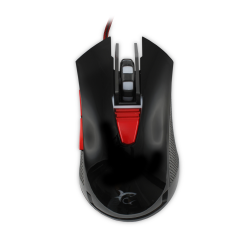 WHITE SHARK GM-1603BL :: Gaming mouse Genghis Khan, 4800dpi, black
