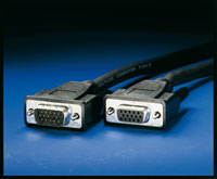 ROLINE 11.04.5302 :: VGA кабел HD15 M/F, 2.0 м, удължителен, Quality