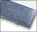 ATEN CS914 :: KVM превключвател, 4х 1, автом., PS2, 1920 x 1440