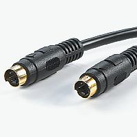 VALUE 11.99.4369 :: SVHS кабел MiniDin 4 M/M, 10.0 м, черен цвят
