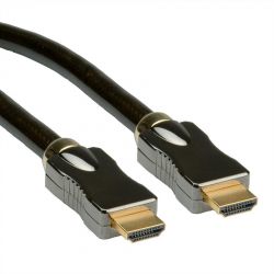 ROLINE 11.04.5680 :: Ultra HD 4К PREMIUM HDMI кабел + Ethernet, M/M, 1.0 м