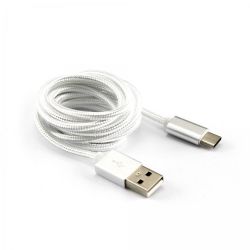 SBOX USB-TYPEC-15G :: CABLE USB->TYPE C M/M 1, 5M, White
