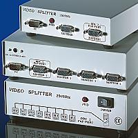 VALUE 14.99.3530 :: Video Splitter, 4-way, 250Mhz, 1x IN / 4x OUT