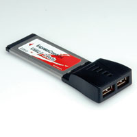 ROLINE 15.06.2145 :: ROLINE USB 2.0 Express Card/34, 2 Ports