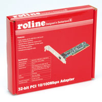 ROLINE 21.11.3039 :: ROLINE RA-100T Fast Ethernet PCI мрежов адаптер