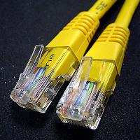 ROLINE 21.15.0522 :: UTP Patch cable Cat.5e, 0.5m, AWG24, yellow