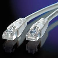 ROLINE 21.15.0831 :: S/FTP Patch cable, Cat.6, PIMF, 1.0m, grey, AWG26