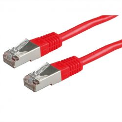 VALUE 21.99.1321 :: S/FTP Patch кабел, Cat.6, PiMF, 0.5 м, Червен