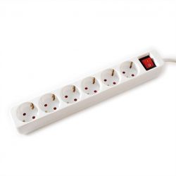 VALUE 19.99.1085 :: Powerbar 6-Way, with Switch, 3 m