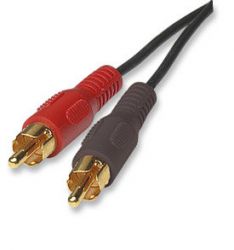 MANHATTAN 336482 :: RCA Cinch Plug Cable, RCA Cinch Plug, dual-dual, 12 ft., (3.6 m)