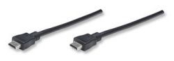 MANHATTAN 302890 :: Monitor Cable, HDMI Male to HDMI Male, Shielded, Black, 22.5 m (75 ft.)