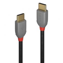 LINDY LNY-36873 :: 3m USB 2.0 Type C Cable 3A, Anthra Line