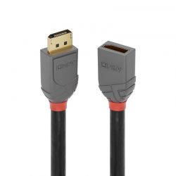LINDY LNY-36497 :: 2m DisplayPort Extension Cable, Anthra Line