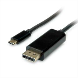 ROLINE 11.99.5846 :: VALUE Type C - DisplayPort Cable, M/M, 2 m