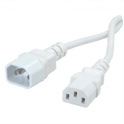 VALUE 19.99.1516 :: Monitor Power Cable, IEC, white, 1.8 m