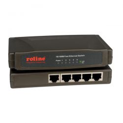 ROLINE 21.14.3156 :: RS-105D Ethernet Switch, 5 порта