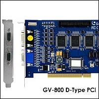 GeoVision GV-800/12 :: Охранителна платка GV-800, 12 порта, 100 fps