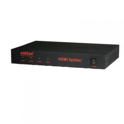 ROLINE 14.01.3554 :: Видео сплитер HDMI 4-портов 250Mhz 1080p 