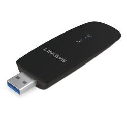 Linksys WUSB6300 :: Wireless AC Dual-Band USB Adapter, 300+867 Mbps