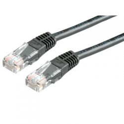 VALUE 21.99.1045 :: UTP Patch кабел Cat.6, черен, 2 м