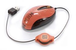 TUCANO MMKER-TT :: Optical Mini Mouse, 800 dpi, Mouse Tattoo