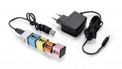 TUCANO U-HU4P-CA2 :: 4-портов USB 2.0 хъб, USB Cube