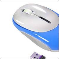 Saitek PM56o :: Мишка M100X Mini Wireless, оранжева