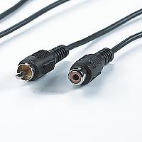 ROLINE 11.09.4321 :: Cinch extension Cable, RCA M-F, 1.5 m